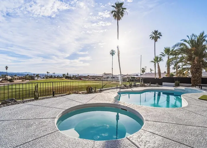 Ferienhaus The 13th Hole Modern Retreat - Pool, Spa, Fire Pit Lake Havasu City